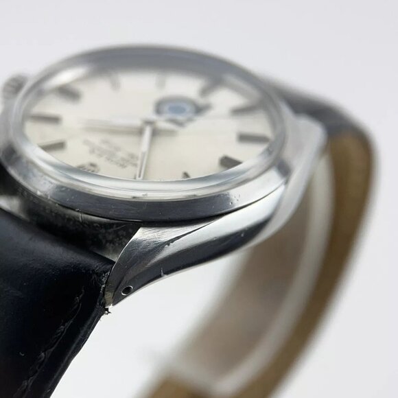 Rolex Air King Automatic Stainless Steel Men's Watch 34mm Pool Intairdril Dial - Picture 3 of 9